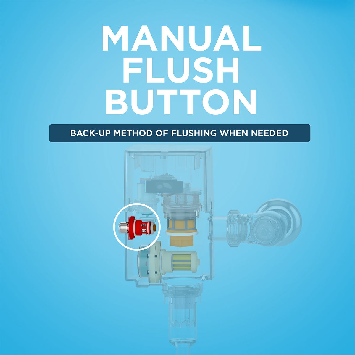 TOTO TET3UB33#SS Ecopower Touchless 1.0 Gpf High-Efficiency Concealed Toilet Flushometer Valve For Back Spud With 4 X 4 Cover Plate - Stainless Steel
