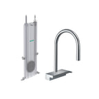HANSGROHE 73831001 Aquno Select HighArc Kitchen Faucet, 3-Spray Pull-Down with sBox, 1.75 GPM - Chrome