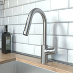 HANSGROHE 04506801 Focus Prep Kitchen Faucet, 2-Spray Pull-Down, 1.75 GPM - Stainless Steel Optic