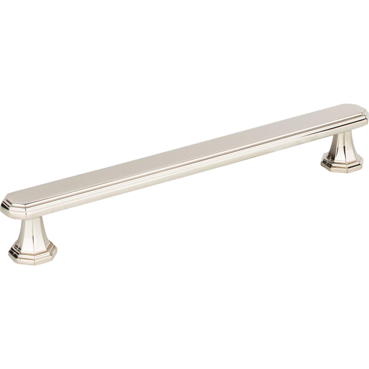 ATLAS 321-PN Dickinson 6 5/16" Center to Center Bar Pull - Polished Nickel