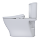 TOTO MW4424736CUFGA#01 WASHLET+ Nexus 1G Two-Piece Elongated 1.0 GPF Toilet with Auto Flush S7A Contemporary Bidet Seat , Cotton White