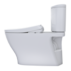 TOTO MW4424736CEFG#01 Washlet+ Nexus Two-Piece Elongated 1.28 Gpf Toilet With S7A Contemporary Bidet Seat - Cotton White