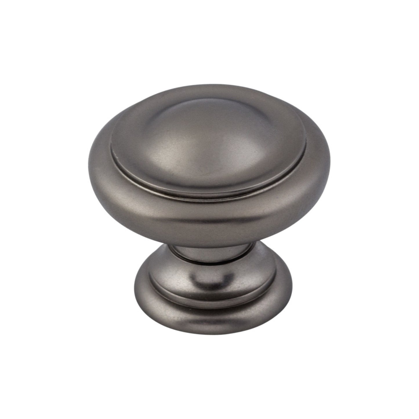 TOP KNOBS M1564 Dome 1 1/8" Diameter Mushroom Knob - Ash Gray