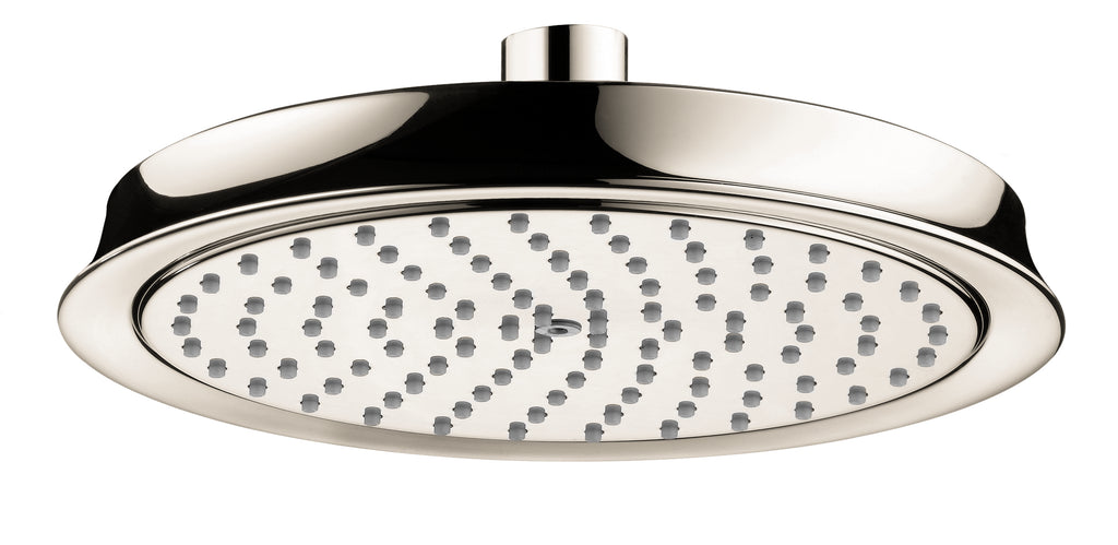 HANSGROHE 28421831 Raindance Classic Showerhead 180 1-Jet, 2.5 GPM - Polished Nickel