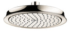 HANSGROHE 28421831 Raindance Classic Showerhead 180 1-Jet, 2.5 GPM - Polished Nickel