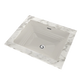 TOTO LT533#11 Promenade Rectangular Undermount Bathroom Sink , Colonial White