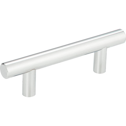 ATLAS A822-CH Linea Rail 3" Center to Center Bar Pull - Polished Chrome