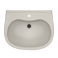 TOTO LHT242G#12 Prominence Oval Wall-Mount Bathroom Sink with CeFiONtect and Shroud for Single Hole Faucets , Sedona Beige