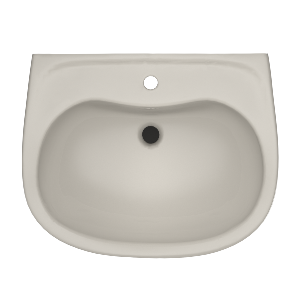 TOTO LPT242G#12 Prominence Oval Basin Pedestal Bathroom Sink With Cefiontect For Single Hole Faucets - Sedona Beige