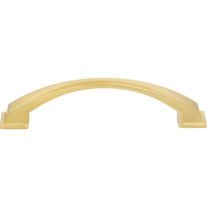 JEFFREY ALEXANDER 944-128BG Roman 128 mm Center-to-Center Arch Pull - Brushed Gold