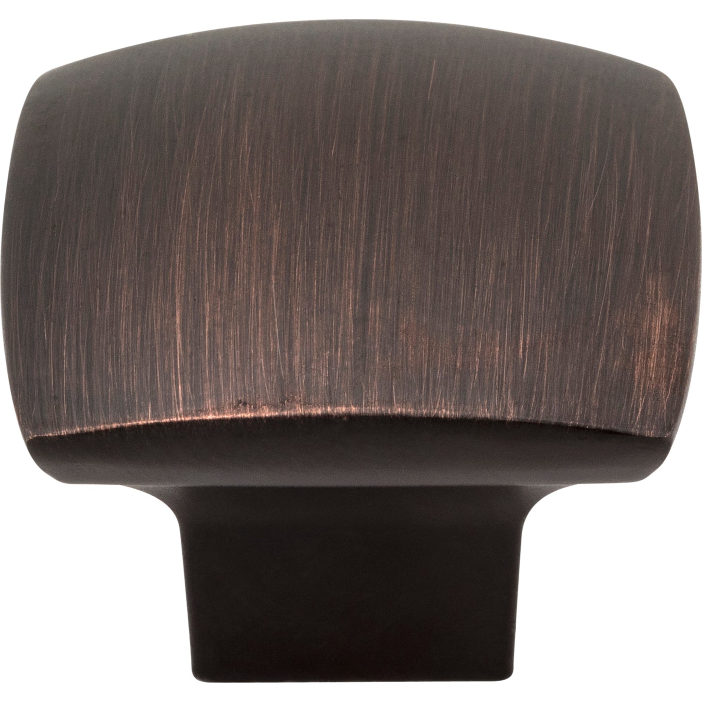 JEFFREY ALEXANDER 431DBAC Sonoma 1-3/16" Length Square Knob - Brushed Oil Rubbed Bronze