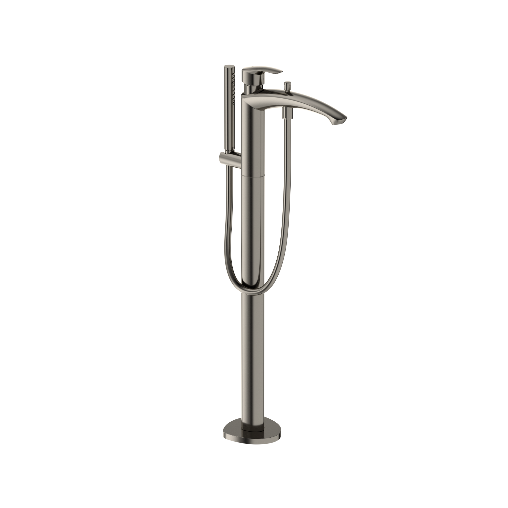 TOTO TBG09306U#PN Gm Single-Handle Free Standing Tub Filler With Handshower - Polished Nickel