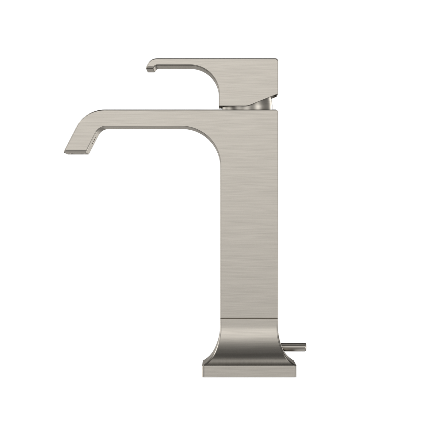 TOTO TLG08303U#BN GC 1.2 GPM Single Handle Semi-Vessel Bathroom Sink Faucet with COMFORT GLIDE Technology , Brushed Nickel