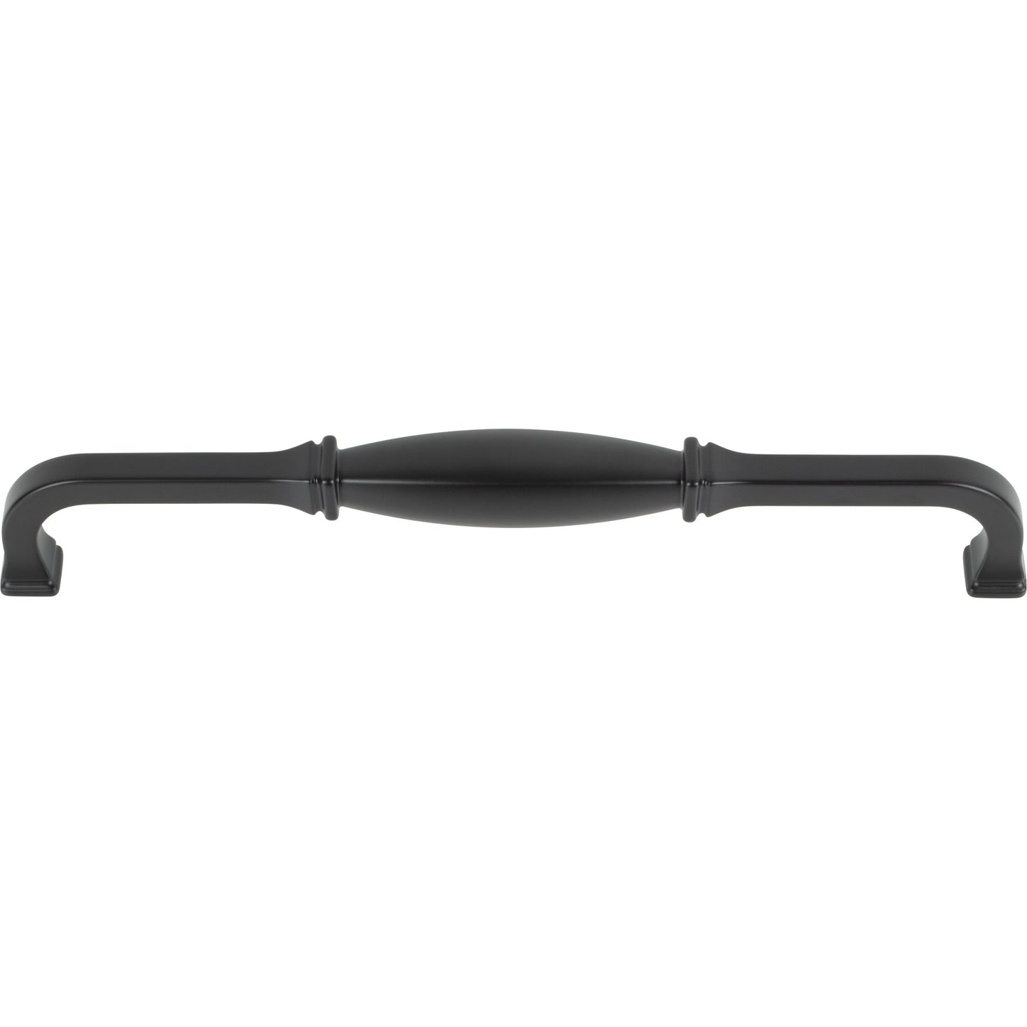 JEFFREY ALEXANDER 278-18MB Audrey 18" Center-to-Center Appliance Pull - Matte Black