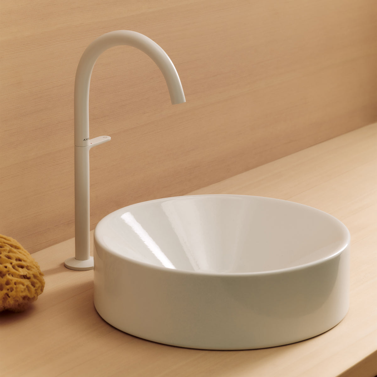 AXOR 48030701 One Single-Hole Faucet Select 260, 1.2 GPM - Matte White