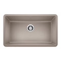 BLANCO 442531 Precis Precis SILGRANIT 30" Single Bowl Undermount Kitchen Sink - Truffle in Truffle