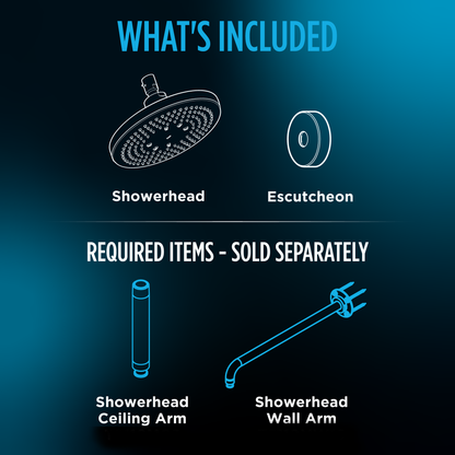 TOTO TBW08002U1#PN G Series 2.5 Gpm Single Spray 10 Inch Square Showerhead With Comfort Wave - Polished Nickel