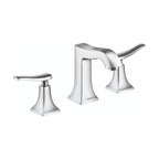 HANSGROHE 31073001 Metris C Widespread Faucet 100 with Pop-Up Drain, 1.2 GPM - Chrome