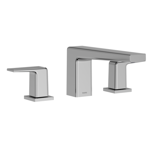 TOTO TBG10201U#CP Gb Two-Handle Deck-Mount Roman Tub Filler Trim - Polished Chrome