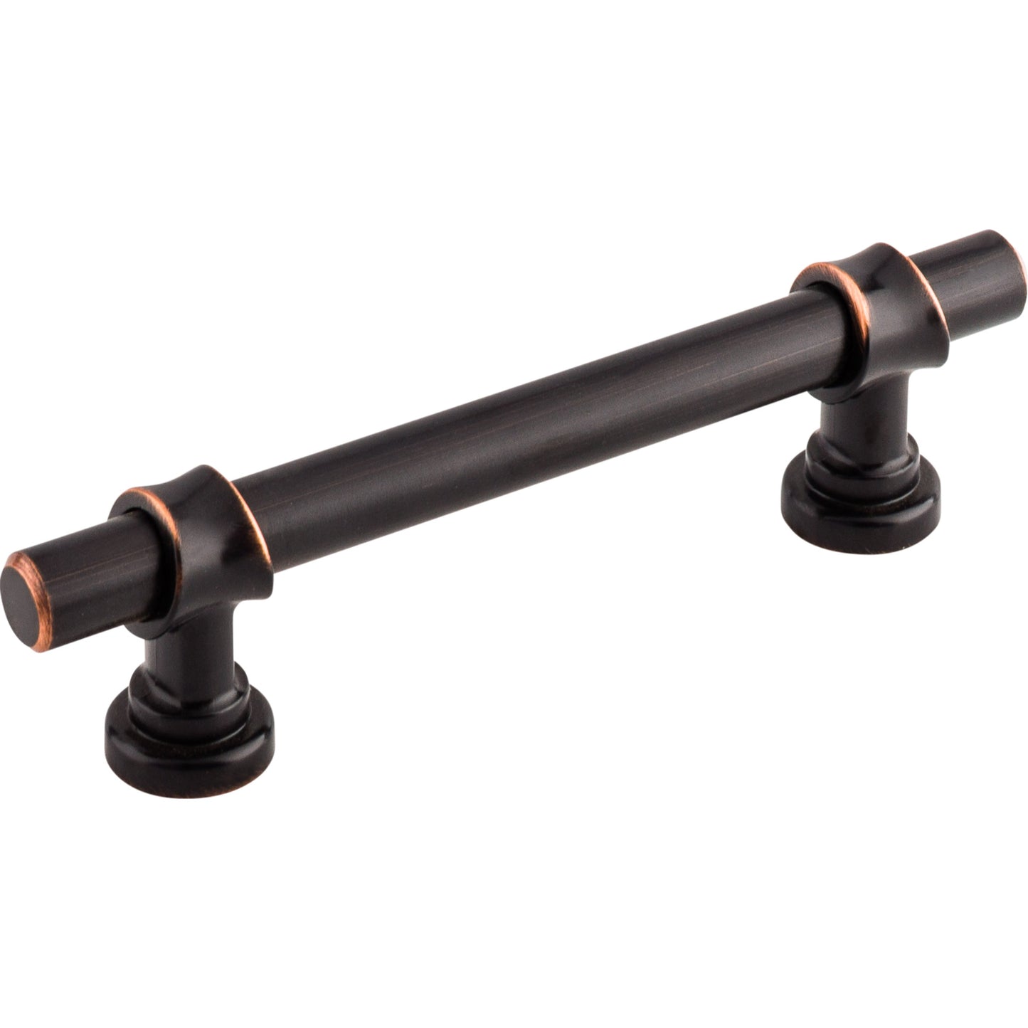 TOP KNOBS M1648 Bit 3 3/4" Center to Center Bar Pull - Tuscan Bronze