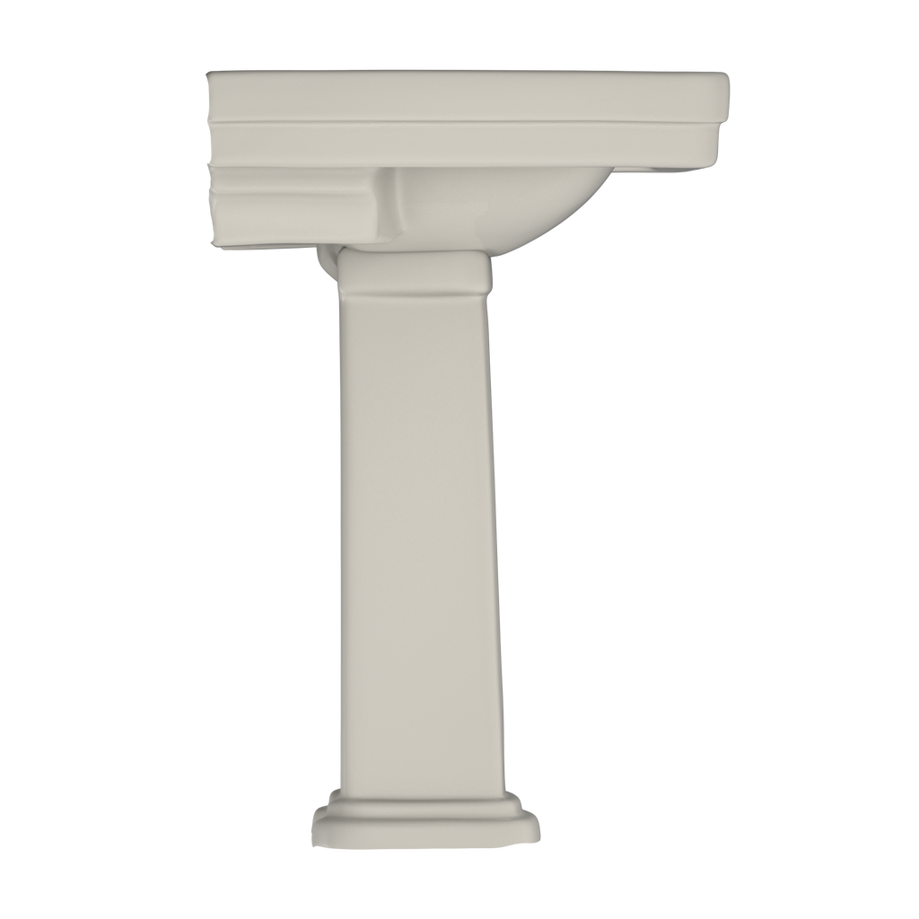 TOTO LPT530N#12 Promenade 27-1/2" X 22-1/4" Rectangular Pedestal Bathroom Sink For Single Hole Faucets - Sedona Beige