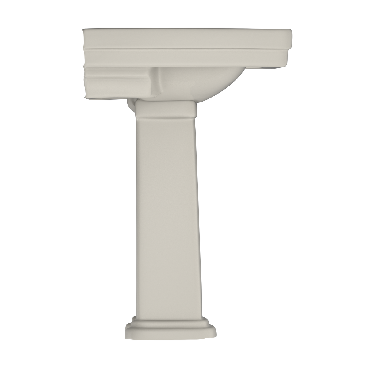 TOTO LPT530.4N#12 Promenade 27-1/2" X 22-1/4" Rectangular Pedestal Bathroom Sink For 4 Inch Center Faucets - Sedona Beige