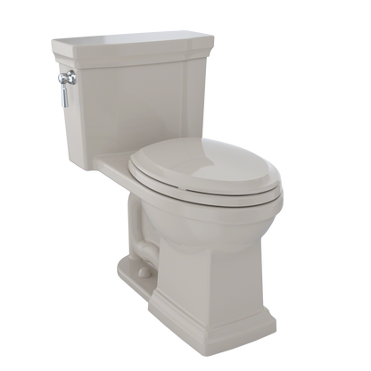 TOTO MS814224CUFG#03 Promenade Ii 1G One-Piece Elongated 1.0 Gpf Universal Height Toilet With Cefiontect - Bone