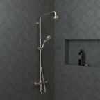 HANSGROHE 04070830 Croma 100 Classic Showerhead 3-Jet, 2.5 GPM - Polished Nickel