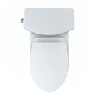 TOTO MS474124CUFG#01 Vespin Ii 1G Two-Piece Elongated 1.0 Gpf Universal Height Toilet With Cefiontect And Ss124 Softclose Seat - Cotton White