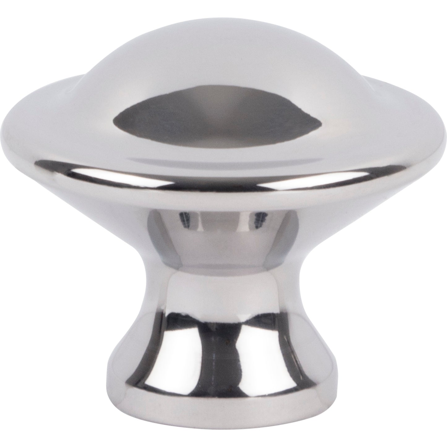 ATLAS A979-PS Torrance 1 1/8" Length Round Knob - Polished Stainless Steel