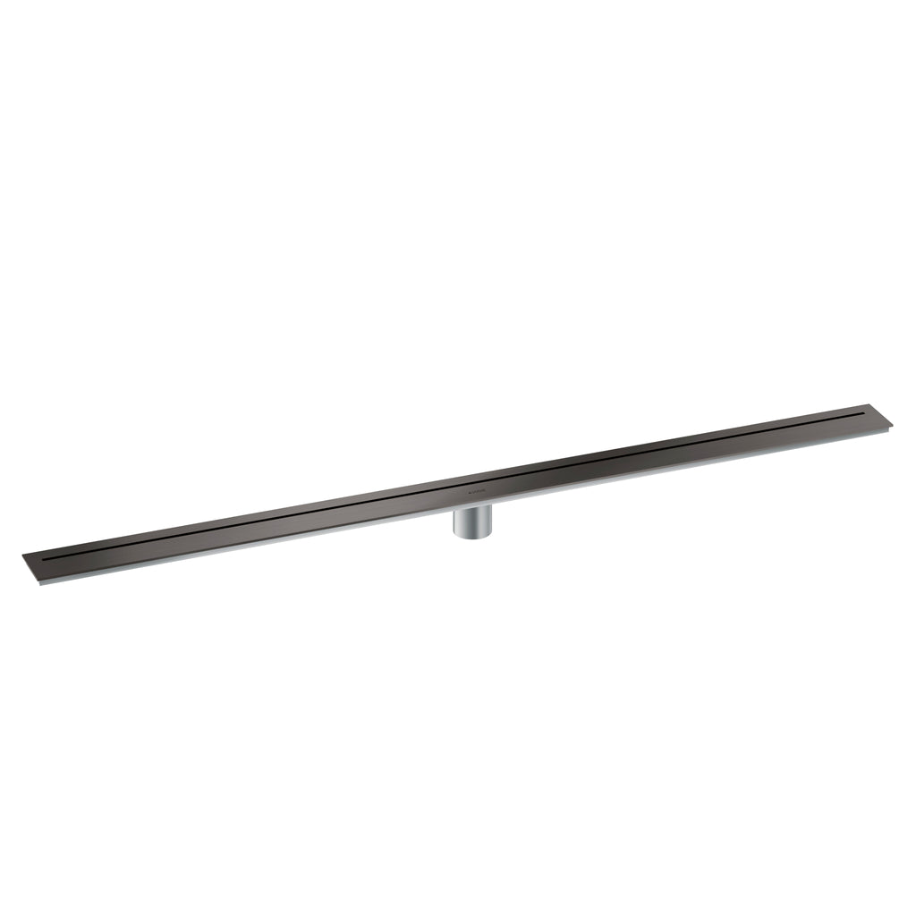 AXOR 42524341 Drains Floor Installation 47 1/4" - Brushed Black Chrome