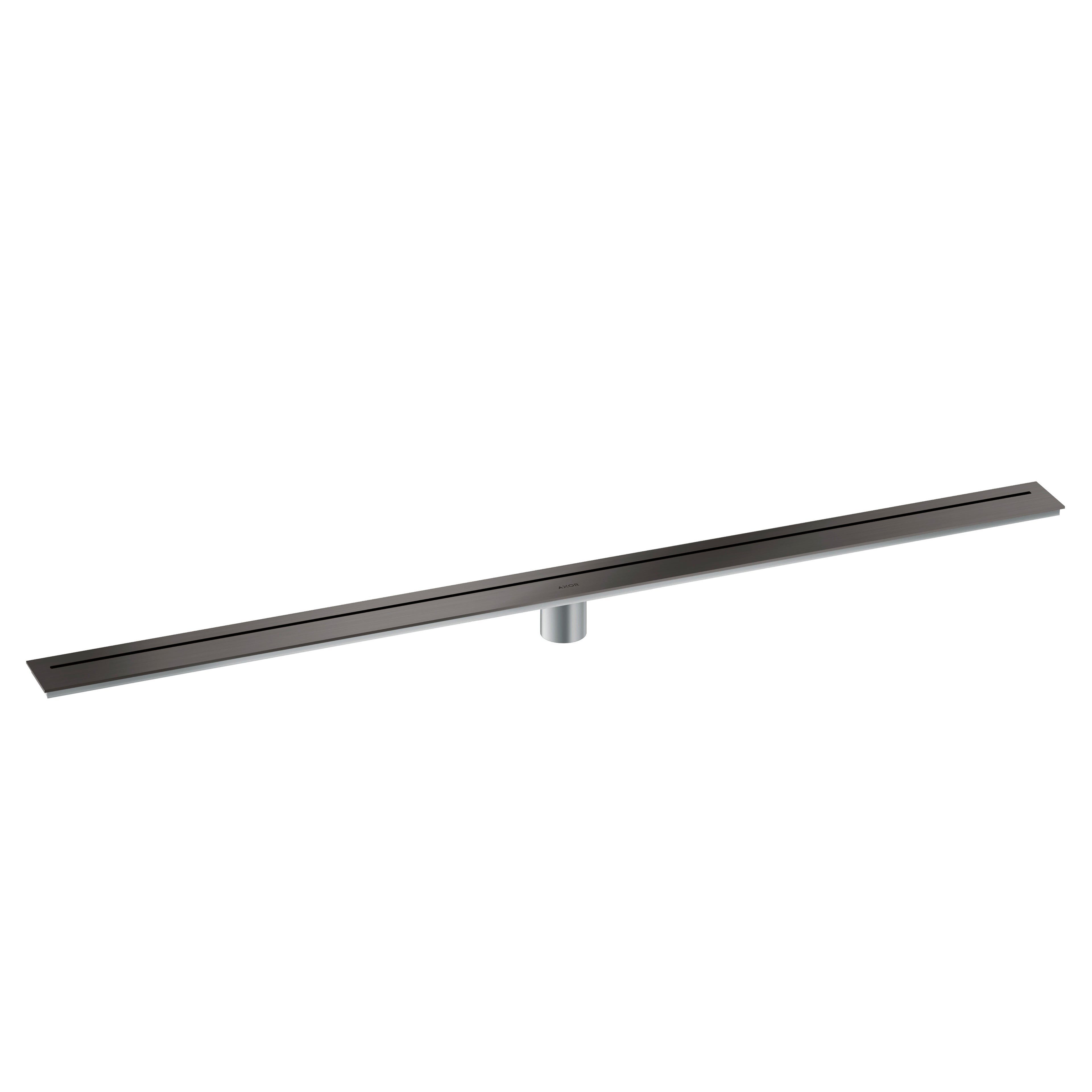 AXOR 42524341 Drains Floor Installation 47 1/4" - Brushed Black Chrome