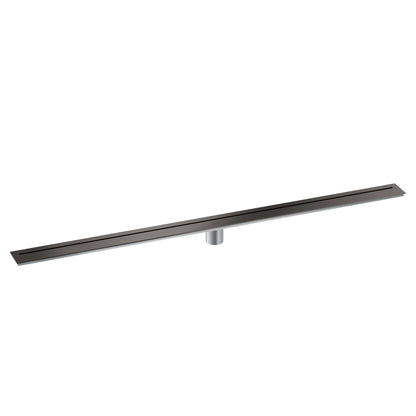 AXOR 42524341 Drains Floor Installation 47 1/4" - Brushed Black Chrome