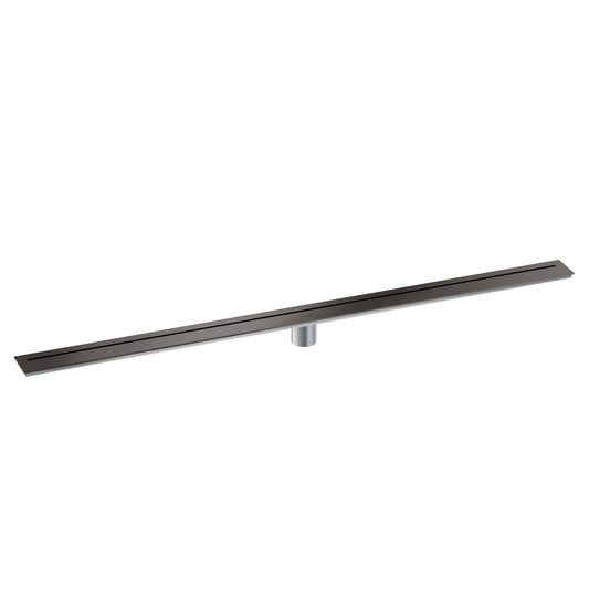AXOR 42524341 Drains Floor Installation 47 1/4" - Brushed Black Chrome