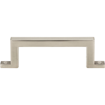 ATLAS 384-BRN Campaign 3" Center to Center Bar Pull - Brushed Nickel