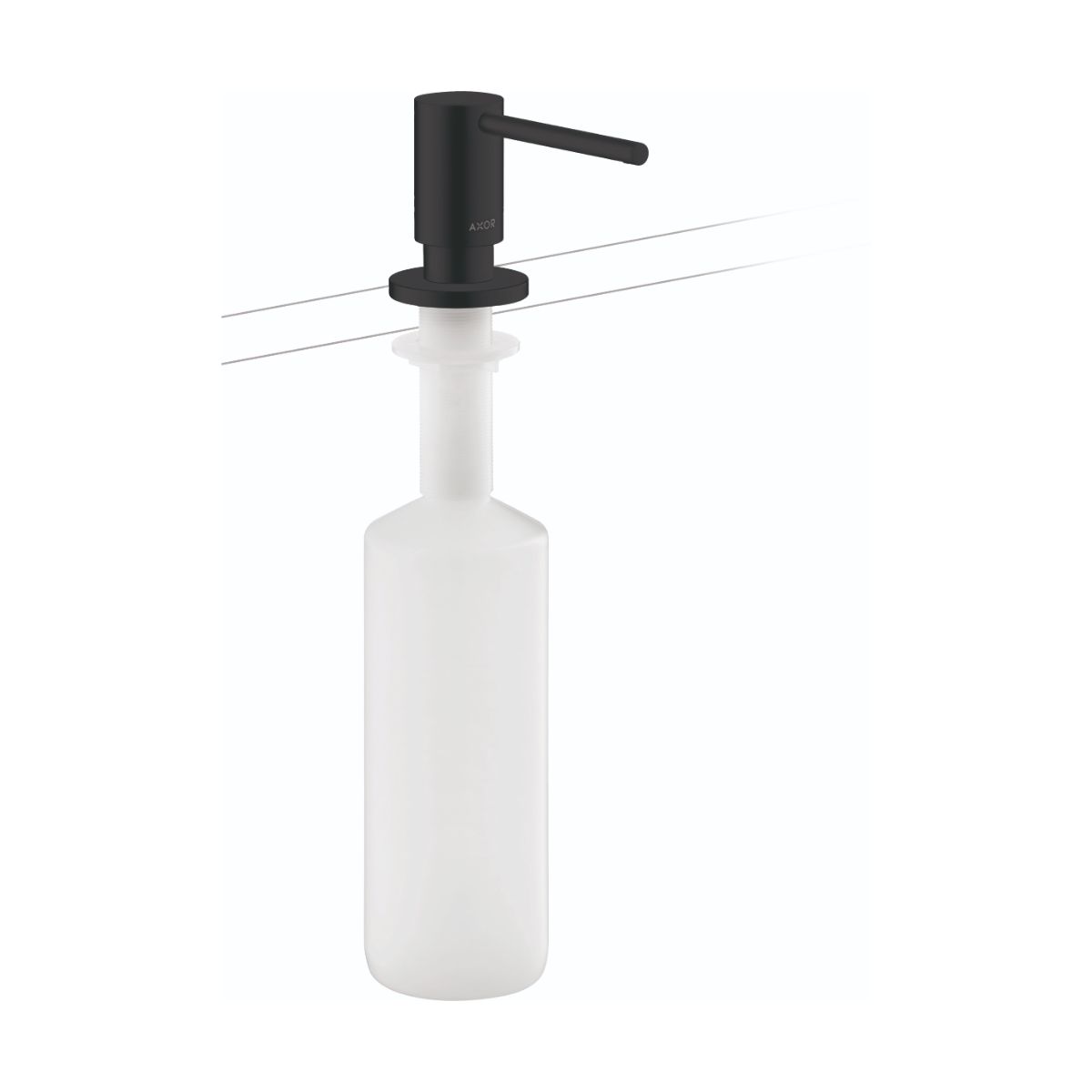AXOR 42818671 Uno Soap Dispsenser - Matte Black