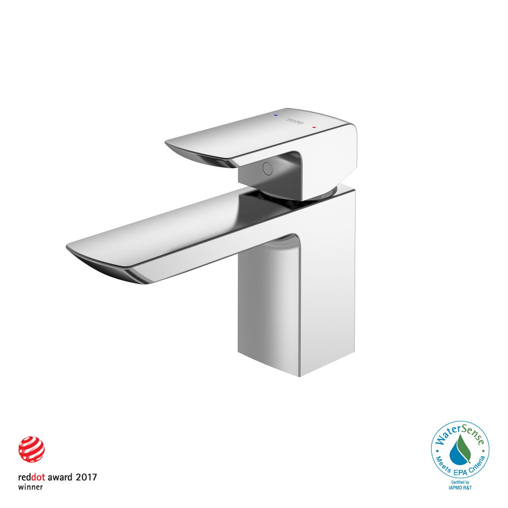 TOTO TLG02301U#CP Gr Series 1.2 Gpm Single Handle Bathroom Sink Faucet With Comfort Glide Technology And Drain Assembly - Polished Chrome