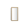 HANSGROHE 56096140 XtraStoris Individual Wall Niche Matte White with Design Frame 12"x 6"x 4" - Brushed Bronze