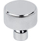 TOP KNOBS TK3261PC Garrison 1 1/4" Length Round Knob - Polished Chrome