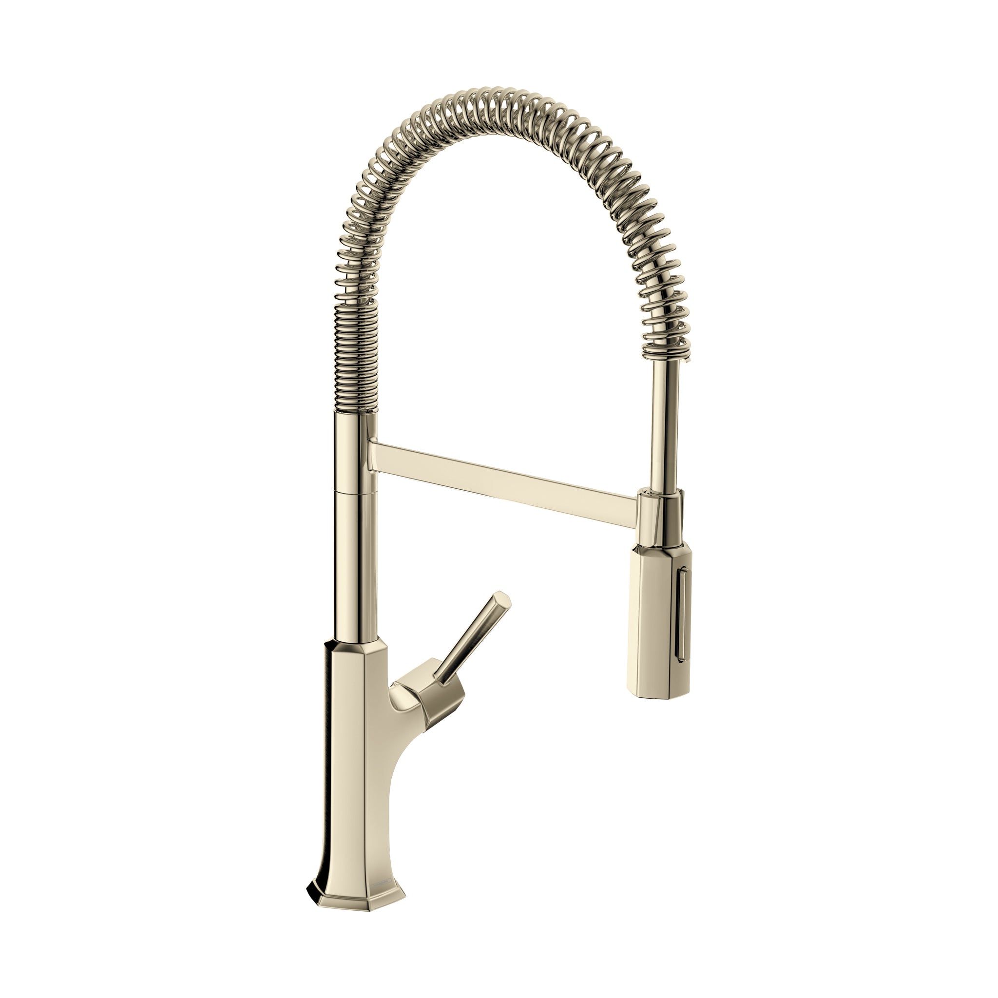 HANSGROHE 04851830 Locarno Semi-Pro Kitchen Faucet, 2-Spray, 1.75 GPM - Polished Nickel