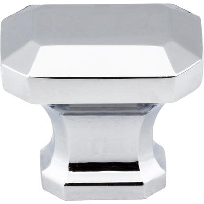 JEFFREY ALEXANDER 165PC Ella 1-1/4" Length Rectangle Knob - Polished Chrome