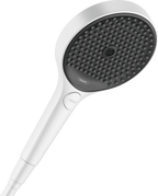 HANSGROHE 26865701 Rainfinity Handshower 130 3-Jet, 1.75 GPM - Matte White