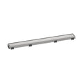 HANSGROHE 56037801 RainDrain Match Trim Zero/ Tile 27 5/8" with Height Adjustable Frame - Brushed Stainless Steel