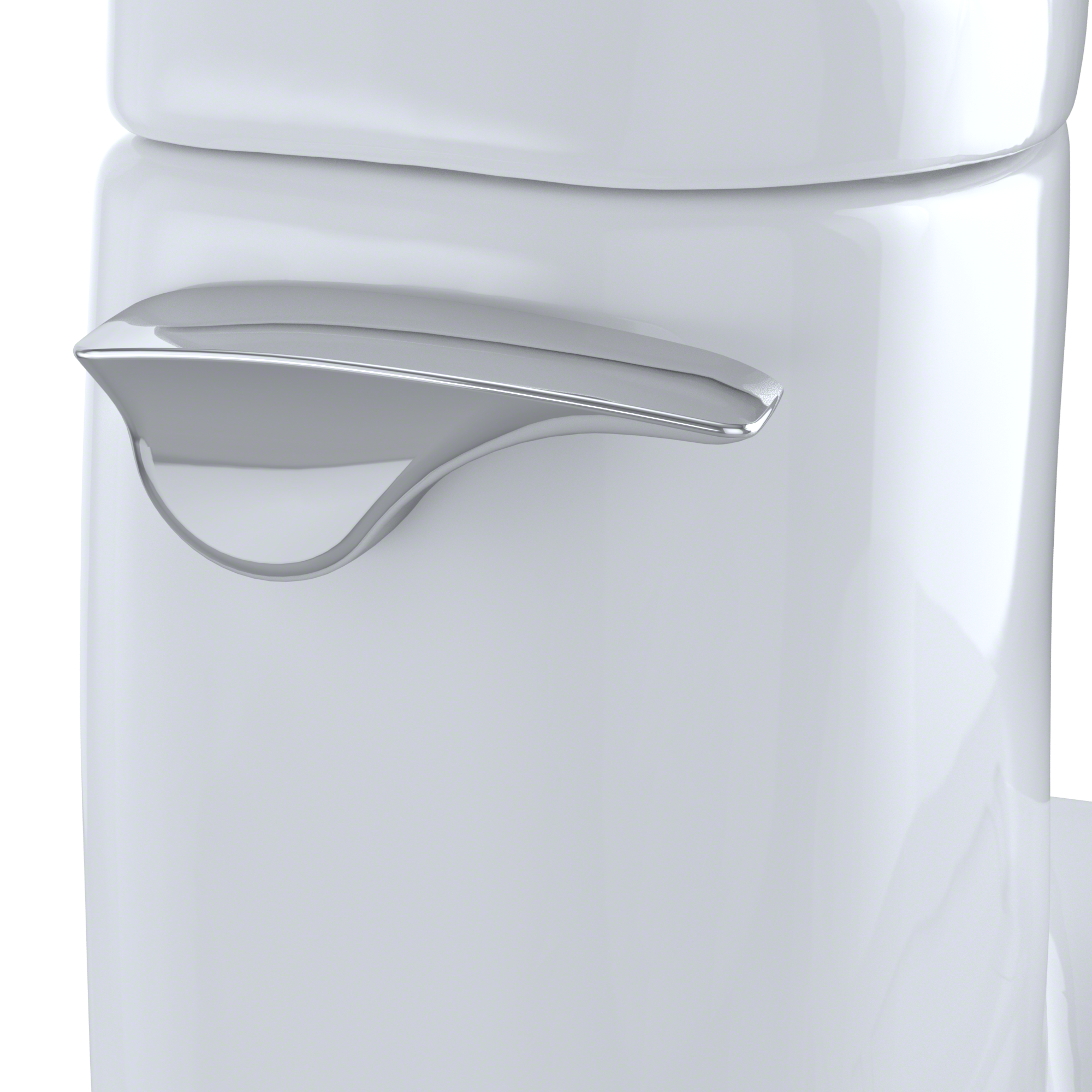 TOTO MW6143074CUFG#01 Washlet+ Carlyle Ii 1G One-Piece Elongated 1.0 Gpf Toilet And Washlet+ C2 Bidet Seat - Cotton White