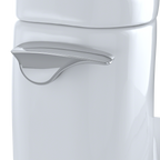 TOTO MS604124CUFG#01 Ultramax Ii 1G One-Piece Elongated 1.0 Gpf Universal Height Toilet With Cefiontect And Ss124 Softclose Seat - Cotton White