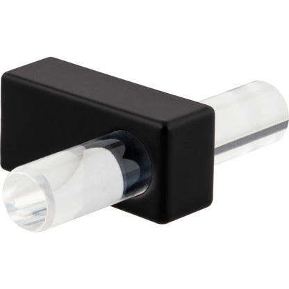 JEFFREY ALEXANDER 578T-MB Spencer 2-3/8" Length Bar Knob - Matte Black