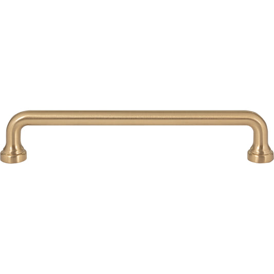 ATLAS A643-WB Malin 6 5/16" Center to Center Bar Pull - Warm Brass