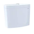 TOTO ST446EMNA#01 Aquia Iv Dual Flush 1.28 And 0.9 Gpf Toilet Tank Only With Washlet+ Auto Flush Compatibility - Cotton White