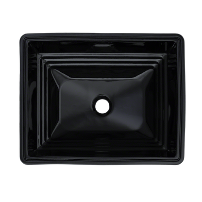TOTO LT533#51 Promenade Rectangular Undermount Bathroom Sink - Ebony