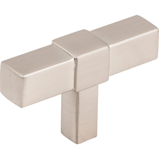 JEFFREY ALEXANDER 293T-SN Zane 2" Length Bar Knob - Satin Nickel